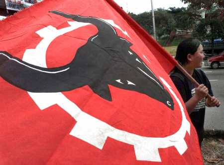 [Picture of Malaysian Peoples' Party Flag (Malaysia)]